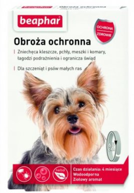 Beaphar Obroża ochronna dla szczeniąt i psów małych ras 65cm