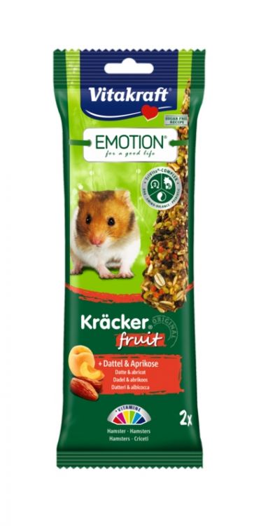 Vitakraft Kracker Emotion Kolby dla chomika owocowe 2szt.