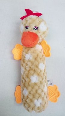 Yarro zabawka kaczka z plastikową butelka w środku 28cm