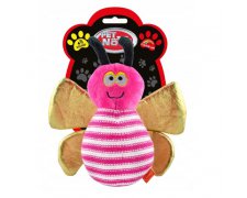 Pet Nova zabawka dla psa pszczoła różowa pluszowa