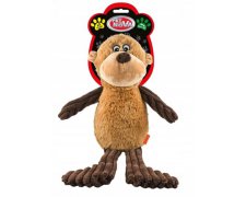 Pet Nova zabawka dla psa pluszowa małpa grizzly
