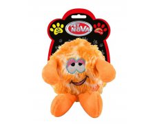 Pet Nova Pluszowy potworek zabawka dla psa pomarańczowa