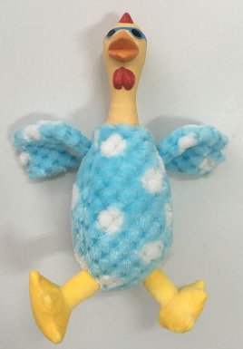 Yarro Pluszowa kaczka z gumową głową 28cm