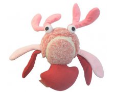 Yarro krab z piłką tenisową i szeleszczącymi nóżkami zabawka dla psa 21cm