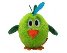 Yarro ptaszek-straszek z dźwiękiem i szeleszczącymi skrzydełkami zabawka pluszowa dla psa 10cm