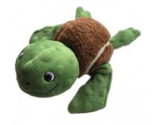 Yarro żółwik z elastycznymi, piszczącymi nóżkami i piłką tenisową zabawka dla psa 21cm