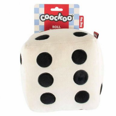Coockoo Roll The Dice Pluszowa kostka zabawka dla psa 16x16cm