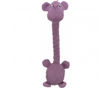 Trixie Hipopotam zabawka dla psa plusz z liną z efektem pamięci 50cm