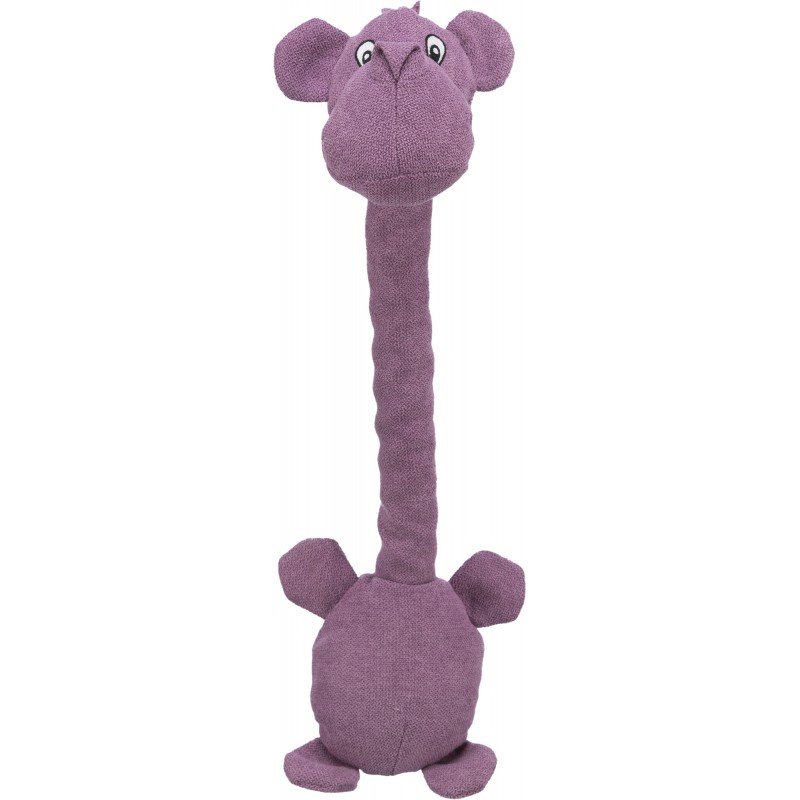 Trixie Hipopotam zabawka dla psa plusz z liną z efektem pamięci 50cm
