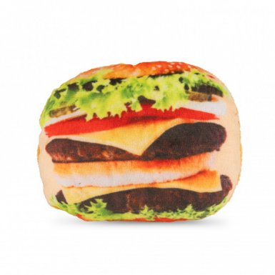 Barry King zabawka dla psa hamburger pluszowy 14cm