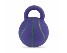Barry King Zabawka dla psa piłka do koszykówki winylowa z rączką 16cm 