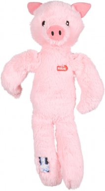 Zolux Jason Furry Farm Świnka pluszowa dla psa różowa