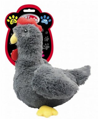 Pet Nowa pluszowa zabawka kura 34cm
