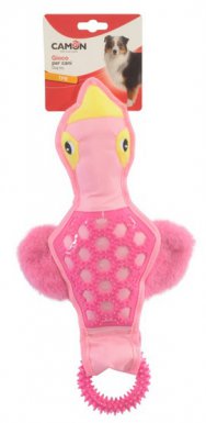 Camon Dog Toy Pluszowa kaczka z ringiem TPR 38cm