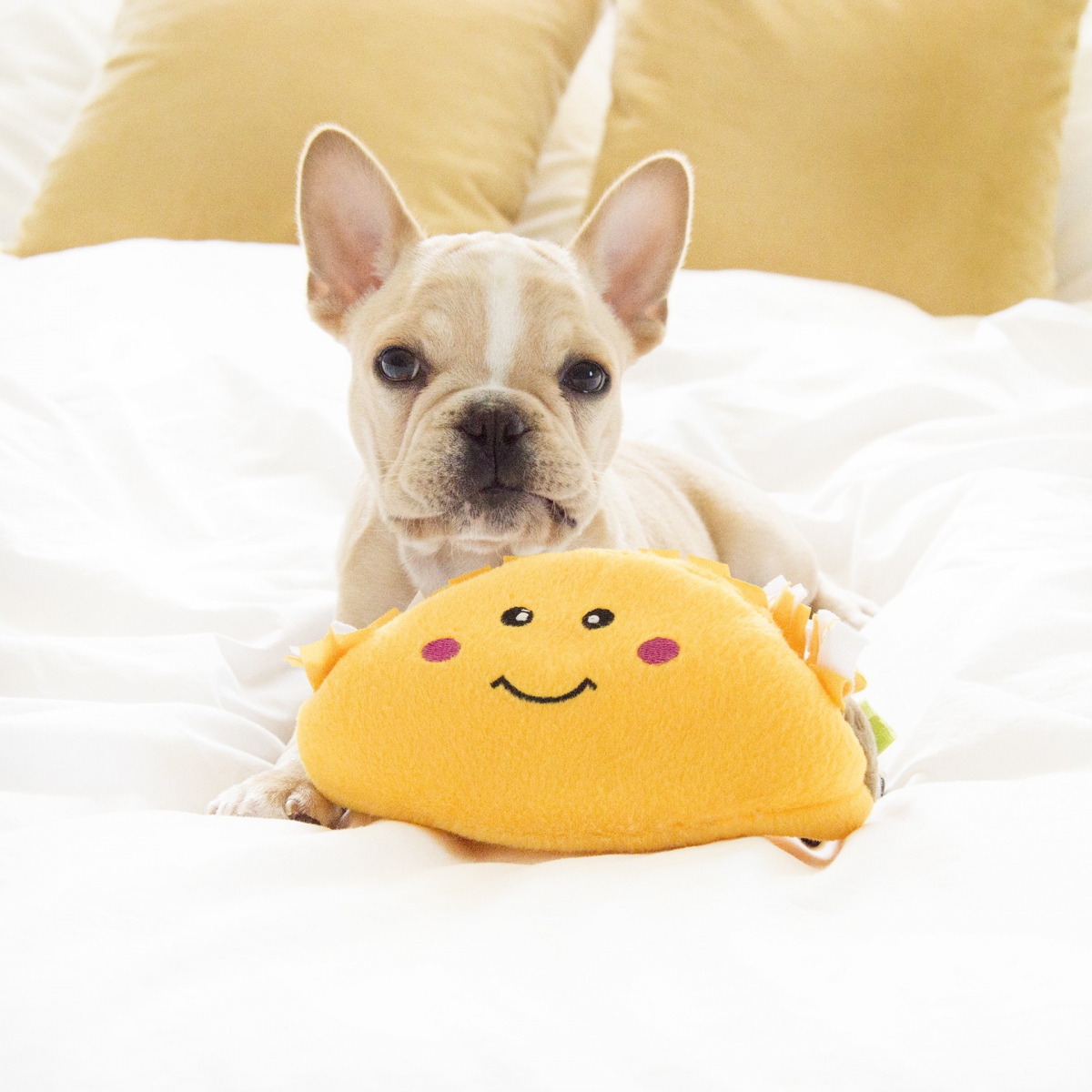 ZippyPaws pluszowa zabawka dla psa taco 11,5x11,5x6cm