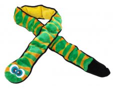 Outward Hound Invincibles Snake orange / green 12 piszczałek