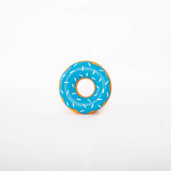 ZippyPaws lateksowy Donut borówkowy zabawka dla psa 15x15x4cm