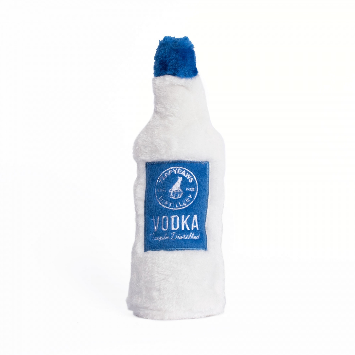 ZippyPaws pluszowa trzaskająca butelka wódka zabawka dla psa 28x7,5x7,5cm