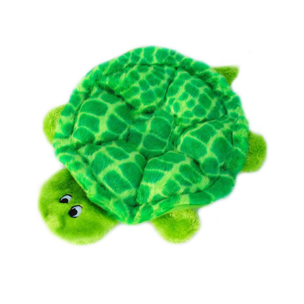 ZippyPaws pluszowa zabawka dla psa żółw bez wypełnienia 26x22x2,5cm