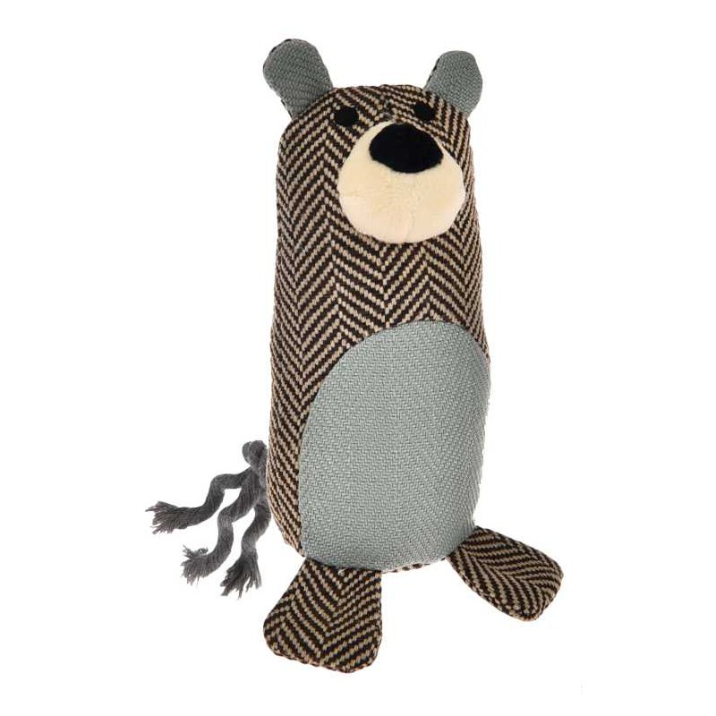 Barry King zabawka dla psa niedźwiedź z wytrzymałej tkaniny z dźwiękiem 20x7.5cm