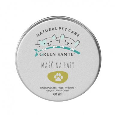 Jm Sante Green maść na łapy dla psa i kota 60ml 