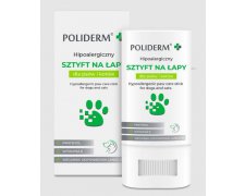JM Sante Poliderm hipoalergiczny sztyft na łapy dla psa i kota 14,5g