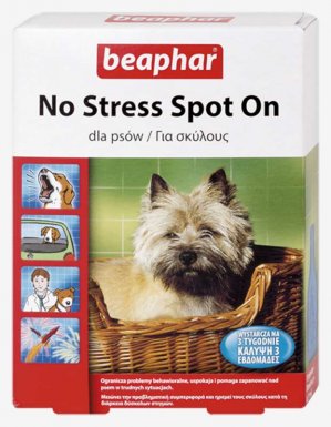 Beaphar No Stress Spot On krople uspokajające dla psów 3 pipety