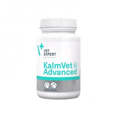 Vet Expert Kalmvet Advanced wspomagająco w przypadku zaburzeń behawioralnych 60 kapsułek