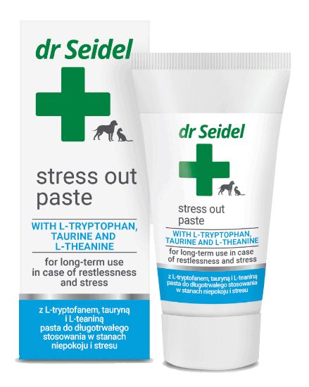 Dr seidel Stress Out pasta do długotrwałego stosowania dla psów i kotów 30g. 