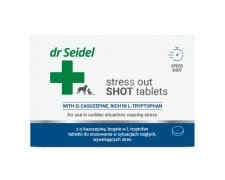 Dr Seidel Stress Out Shot tabletki do stosowania w sytuacjach nagłych, wywołujących stres 10szt. 
