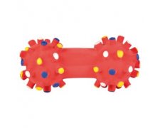 Trixie Mini Dumbbell, Latex Zabawka mini hantel dla psa 10cm