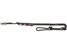 Trixie Be Nordic smycz regulowana 2m / 8mm ciemnoszara / brązowa