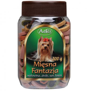 AdBI Mięsna fantazja z wołowiną, drobiem, serem i łososiem