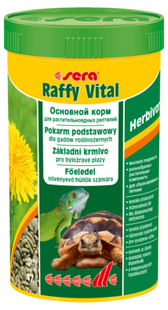 Sera Raffy Vital - pokarm dla roślinożernych gadów