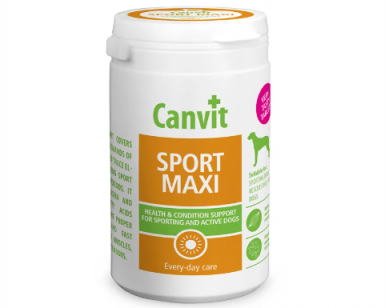 Canvit Sport Maxi For Dogs suplementy dla aktywnych psów 230g