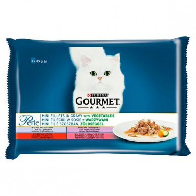 Gourmet Perle Mini Filet Warzywny marynowany w sosie 4x85g