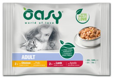 Oasy Lifestage Multipak mięsny 4x85g