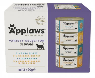 Applaws Supreme Multipak puszki dla kota 12x70g