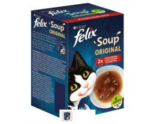 Felix Soup Original Wiejskie smaki z wołowiną, kurczakiem, jagnięciną 6x48g