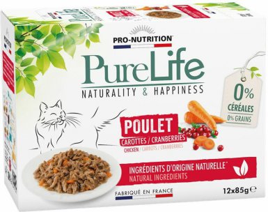 PNF Pure Life filet wybranego mięsa w sosie karma dla kota 12x85g