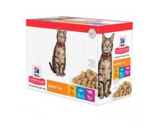 Hill's Feline Adult Multipack Favourite Selection saszetki 12x85g