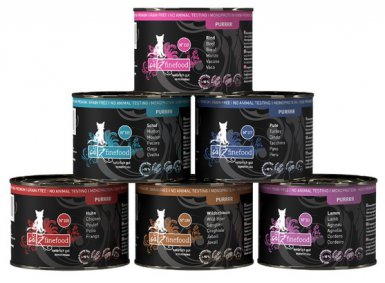 Catz Finefood Purrrr Multipack I monobiałkowa karma z 70% mięsa w bulionie dla kota 6x200g