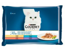 Gourmet Perle Indyk / Kaczka / Tuńczyk / Jagnięcina w sosie saszetki 4x85g