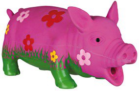 Trixie Pig Prosiak w kwiaty z lateksu dla psa 20cm