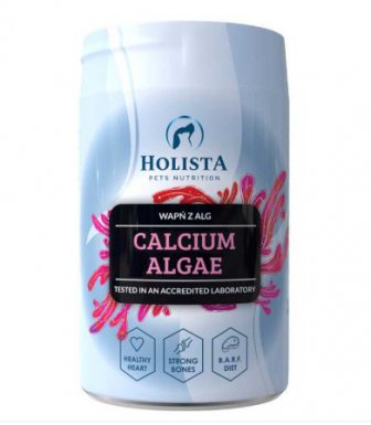 Holista Calcium Algae naturalne żródło wapnia z alg dla psów i kotów