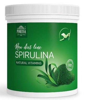 Pokusa RawDietLine Spirulina Naturalna multiwitamina, źródło magnezu, żelaza i witamin