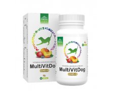 Pokusa MultiVit Dog kompletny zestaw witamin, aminokwasów i składników mineralnych 120szt.