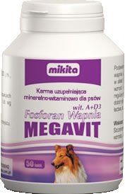 Mikita Fosforan Wapnia Megavit wit A+D3