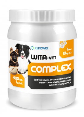 Wita-Vet Ca/P=1,3 tabletka 1g - dla psów dorosłych poniżej 25kg