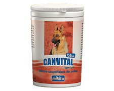 Mikita Canvital z L-karnityną- preparat kondycyjny dla psów 150g